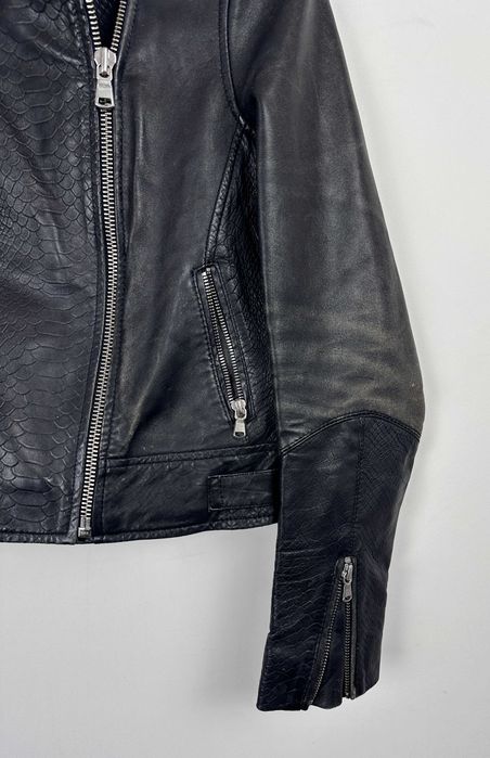 Kurtka skórzana Barneys damska ramoneska biker skóra r. S