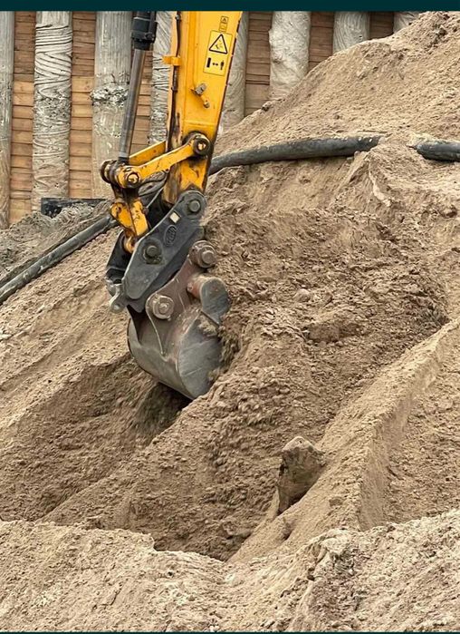 Грунт на підсипку/Подсыпка.Суглинок, Супісок.Втор.песок.Песок