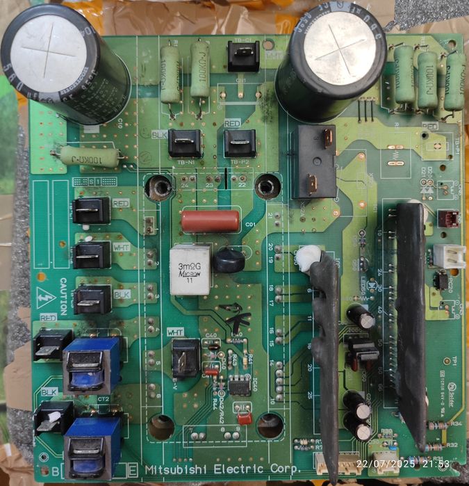 Placa Mitsubishi Electric Corp. - RG00N609