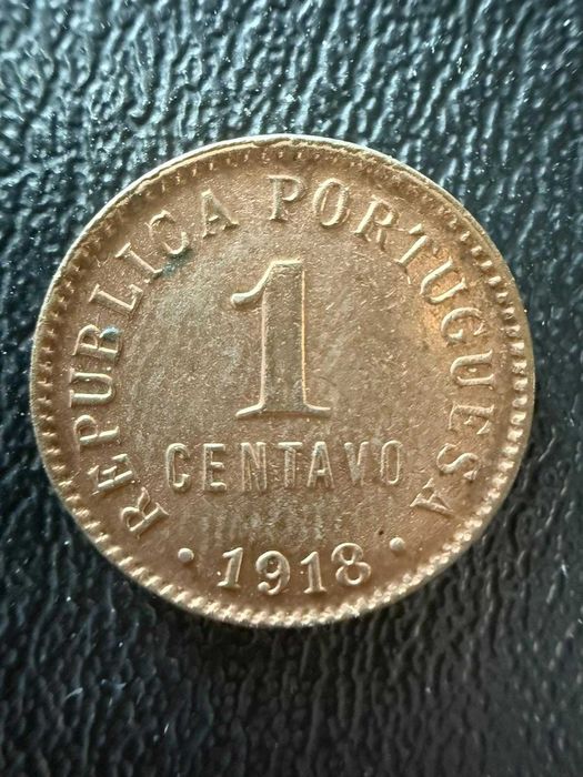 Moeda 1 Centavo 1918 – República Portuguesa