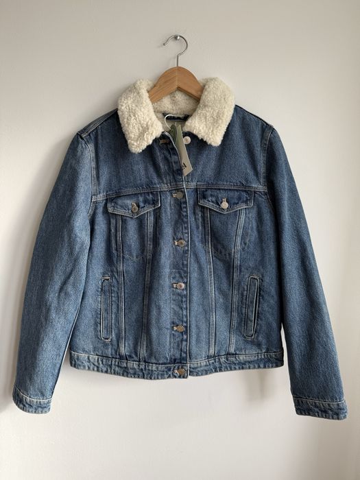 Ocieplana kurtka jeansowa C&A