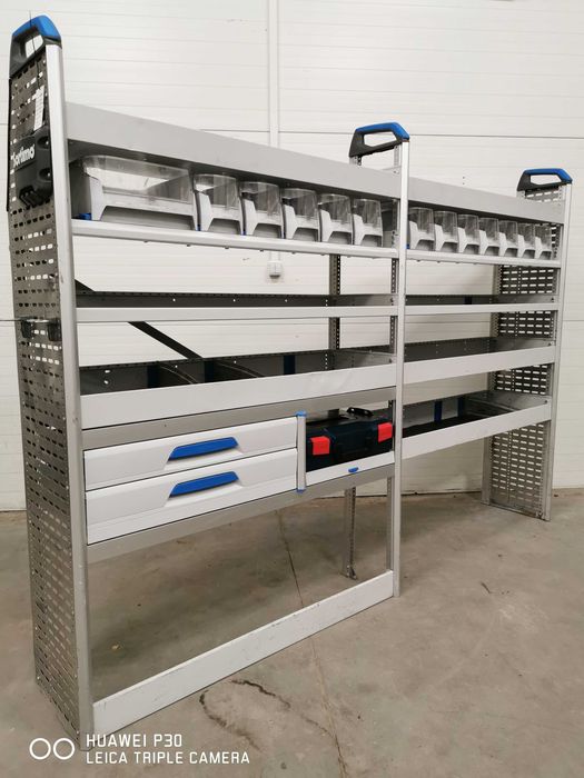 Zabudowa serwisowa regał samochodowy Sortimo Ducato Master Proace Max