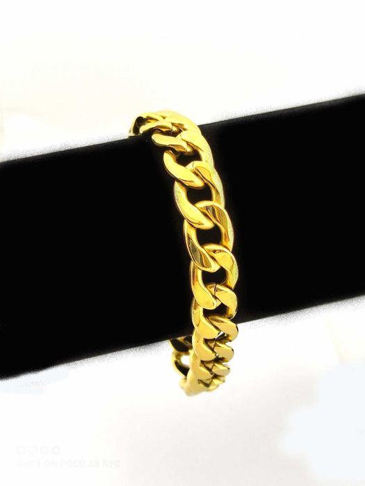 Pulseira Malha Grossa - Aço