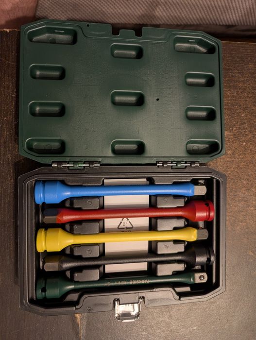 Parkside Zestaw 5 przedłużek skrętnych