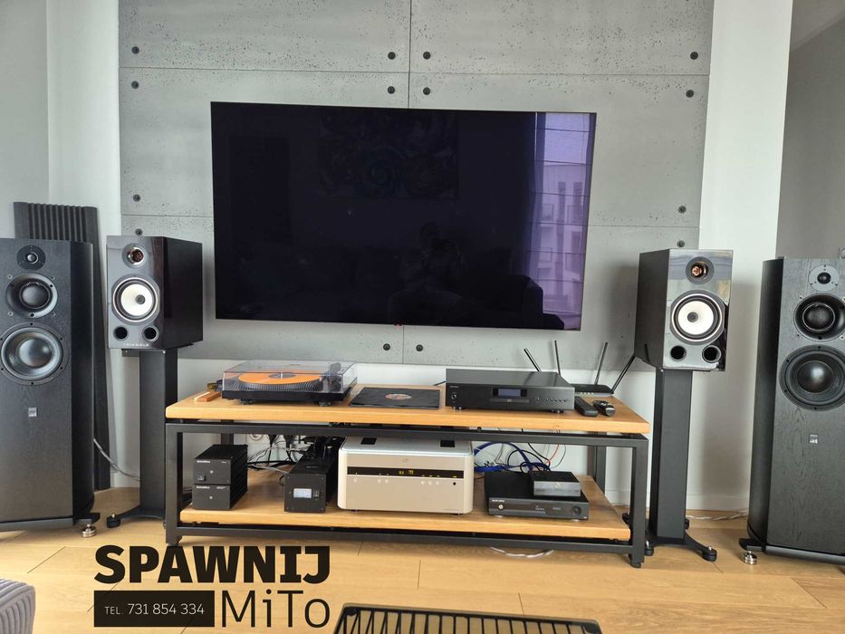 Szafka Rtv stolik audio Hi-fi półka pod telewizor regał na wymiar Loft