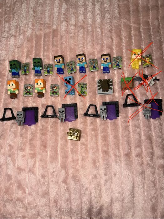 Фігурки майнкрафт