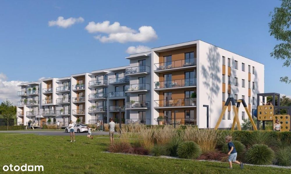 2-pokojowe mieszkanie 37m2 + balkon Bezpośrednio