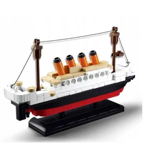 Titanic Klocki Sluban Statek 194 sztuk