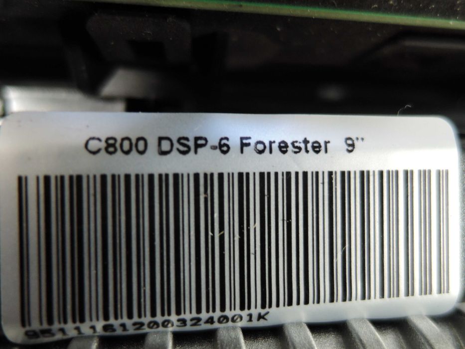 Radio C800 dsp-6 9  OWNICE Subaru Impreza  forester 08- 20 r komplet