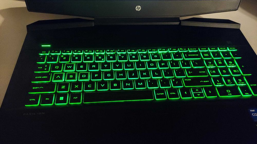 HP Gaming 17,3" 144Hz - RTX3050 SSD1TB 20GB - stan IDEALNY