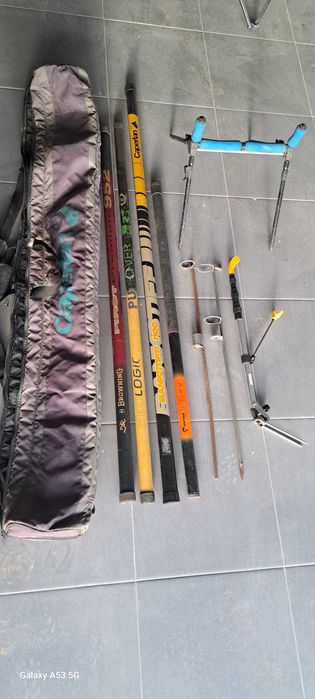 Varas de Pesca e acessorios