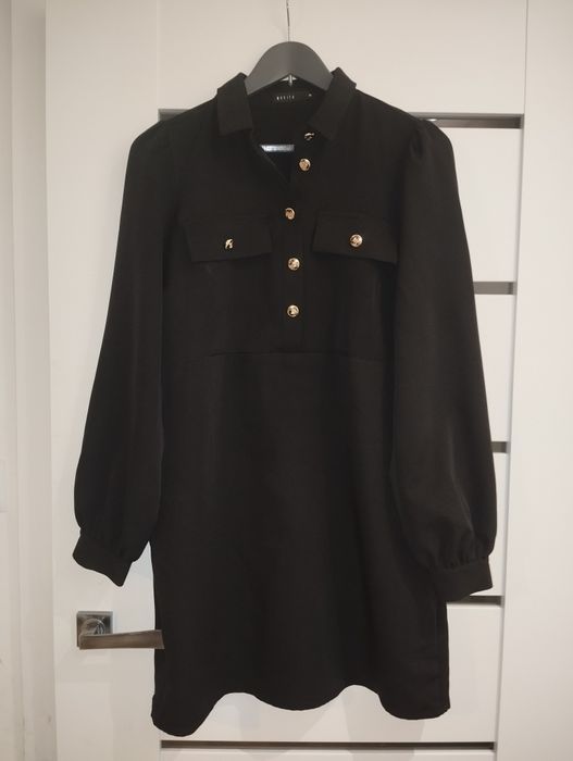 Sukienka czarna Mohito, r. 36. Stan, jak nowa.