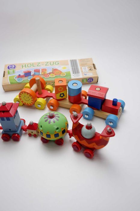 Паровозик машинка первый конструктор сортер для малышей игрушка