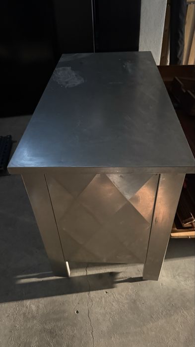 Mesa / secretaria em Inox