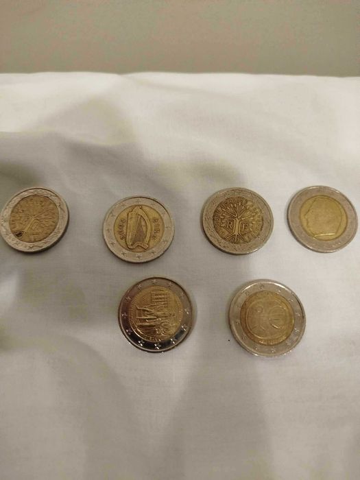 venda de moedas raras de 2€vendo por 500,00