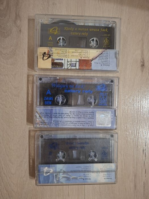Cztery refy zestaw 3 kaset szanty