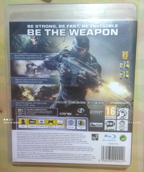 Playstation 3 - Crysis 2