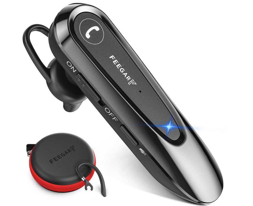 Feegar BF400 PRO – Lekka słuchawka Bluetooth dla kierowcy, 30h rozmów!