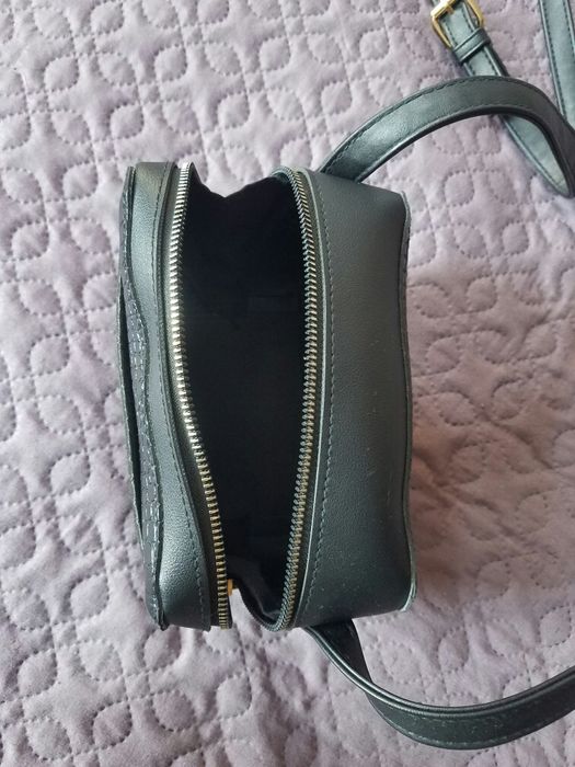 Mini torebka, krokodyl, alligator, little black