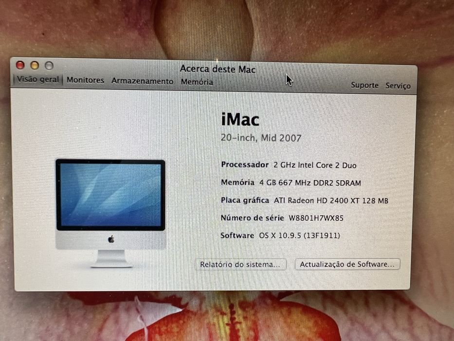 iMac 20 polegadas, 500gb hd64862025807233121