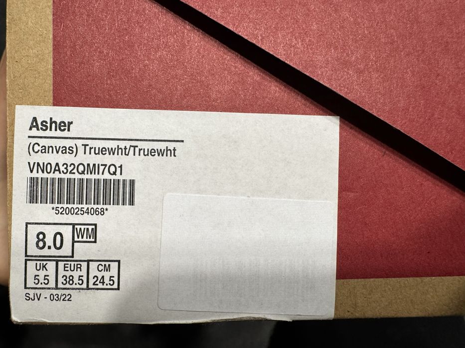 Buty Vans Asher białe 38.5