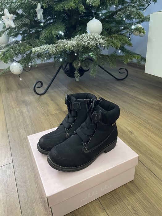 Dziewczęce botki w rozmiarze 31 - marki Nelli Blu