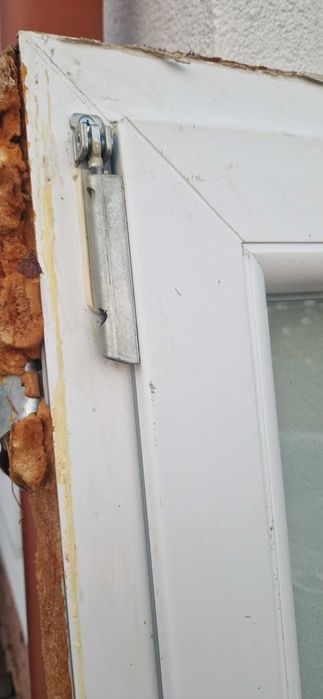 Okno plastikowe  dwuszybowe  białe