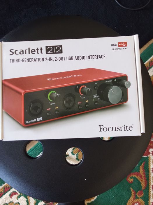 Focusrite Scarlett 2i2 3rd gen