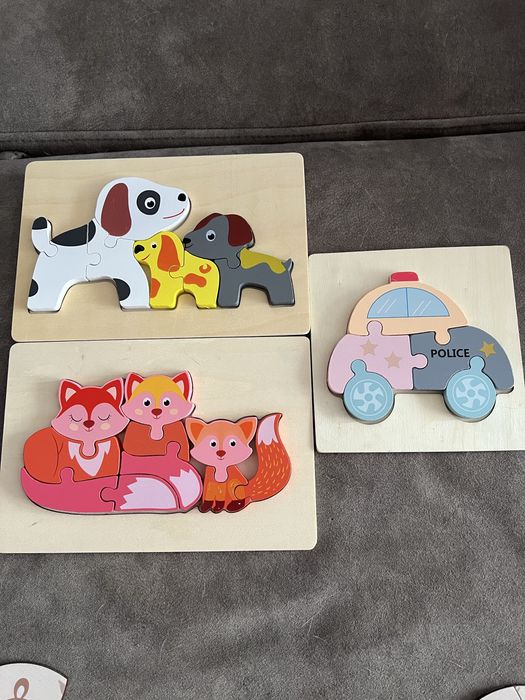 Гра рибалка та пазли вкладишіж