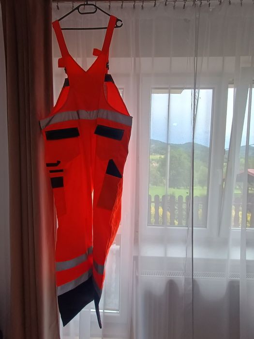 Męskie spodnie robocze, budowlane, nieużywane