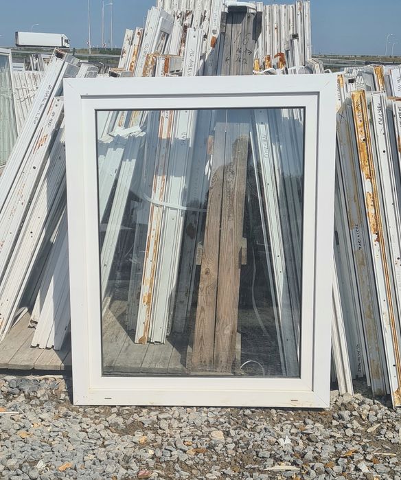 OKNA KacprzaK OKNO PCV 113X140 Używane Plastikowe Białe Lider Okna OLX