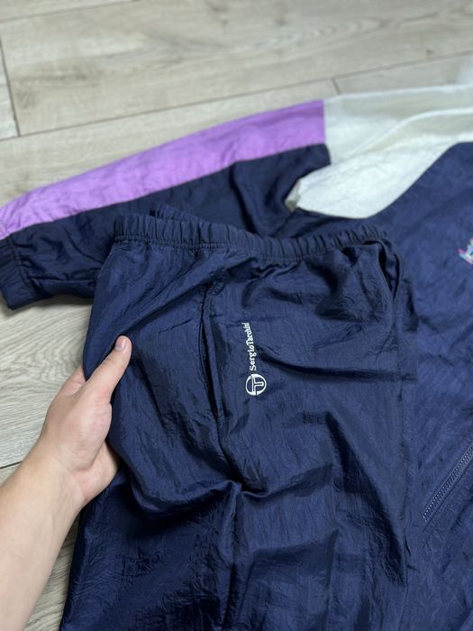 Мужской Нейлоновый костюм Vintage Sergio Tacchini Tenis Adidas L-XL