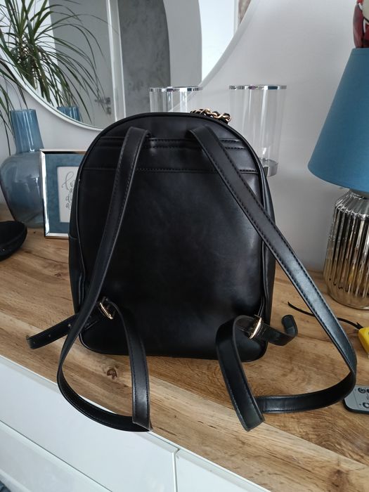 Plecak versace 19V69 Italia czarny łańcuszek