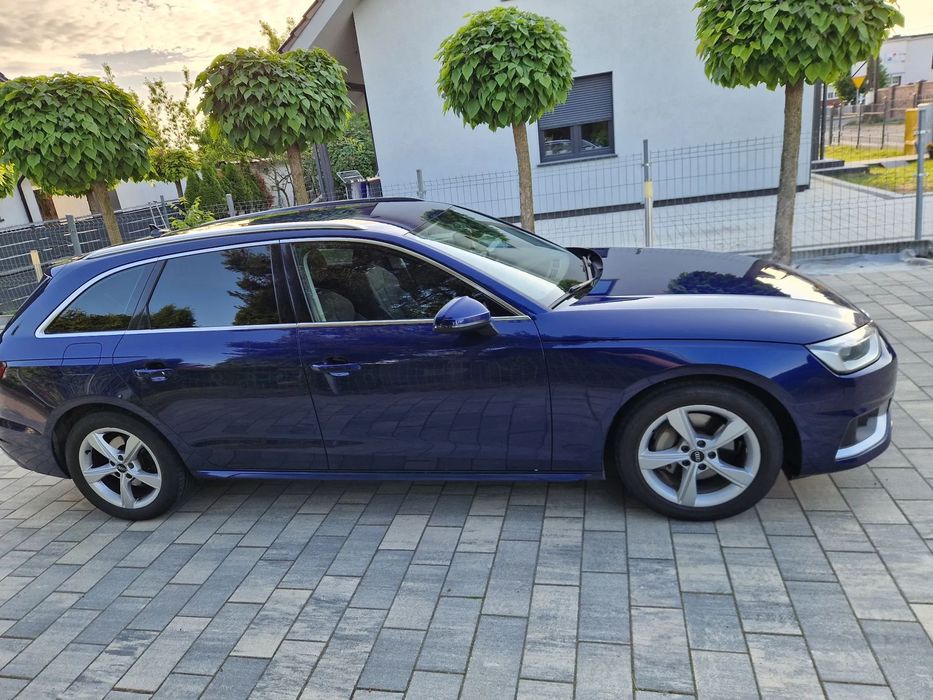 Audi A4 Avant Audi A4 B9 40TDI mHEV 204Km, Matrix, Virtual cockpit, hak, masaże