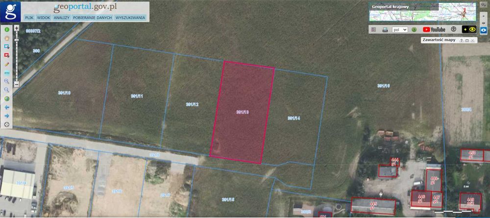 Działka pod inwestycje