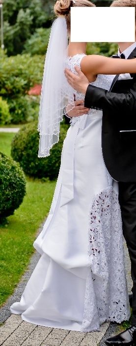 Suknia ślubna + welon