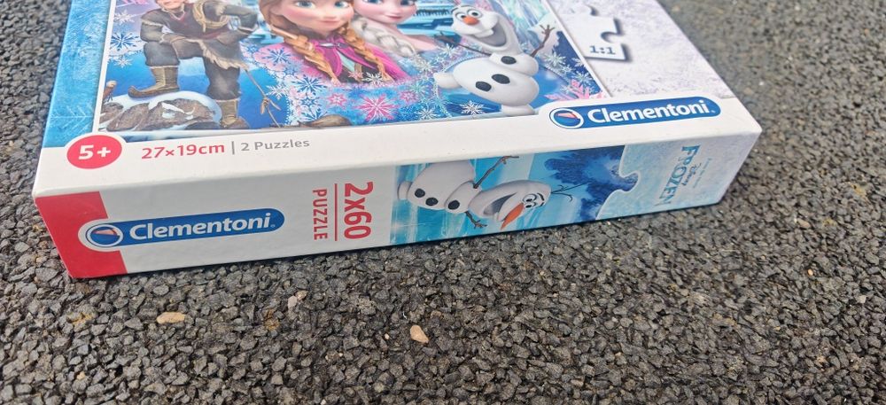 2x60  Puzzle Frozen