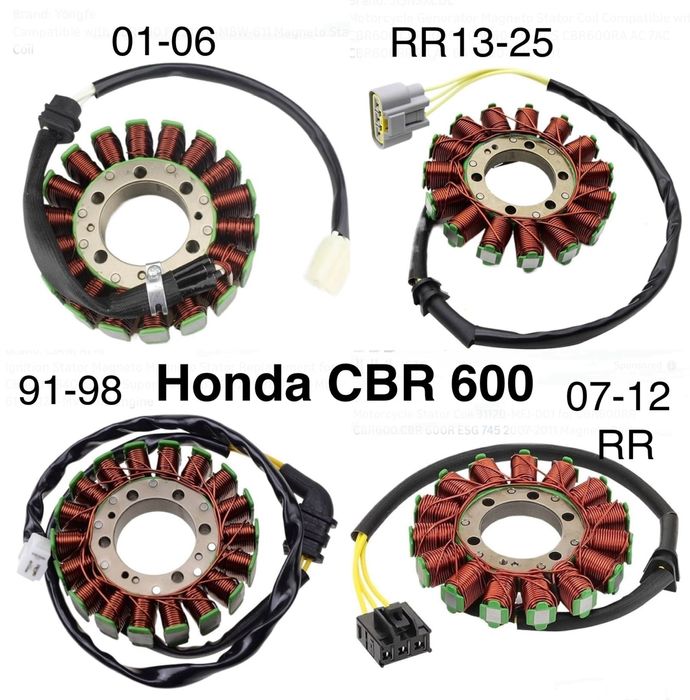 Статор  Генетатор HONDA CBR CB VFR  CRF TRX PCX  FORZA TRX VTX VLX