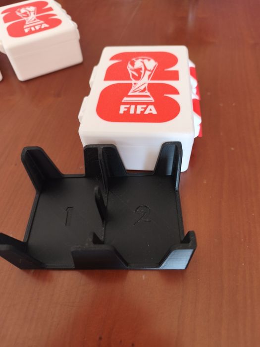 Caixa para cromos do mundial
