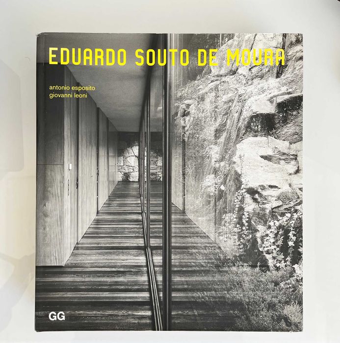 Livro Arquitetura, Eduardo Souto Moura, Antonio Esposito e Giovanni Leoni, GG