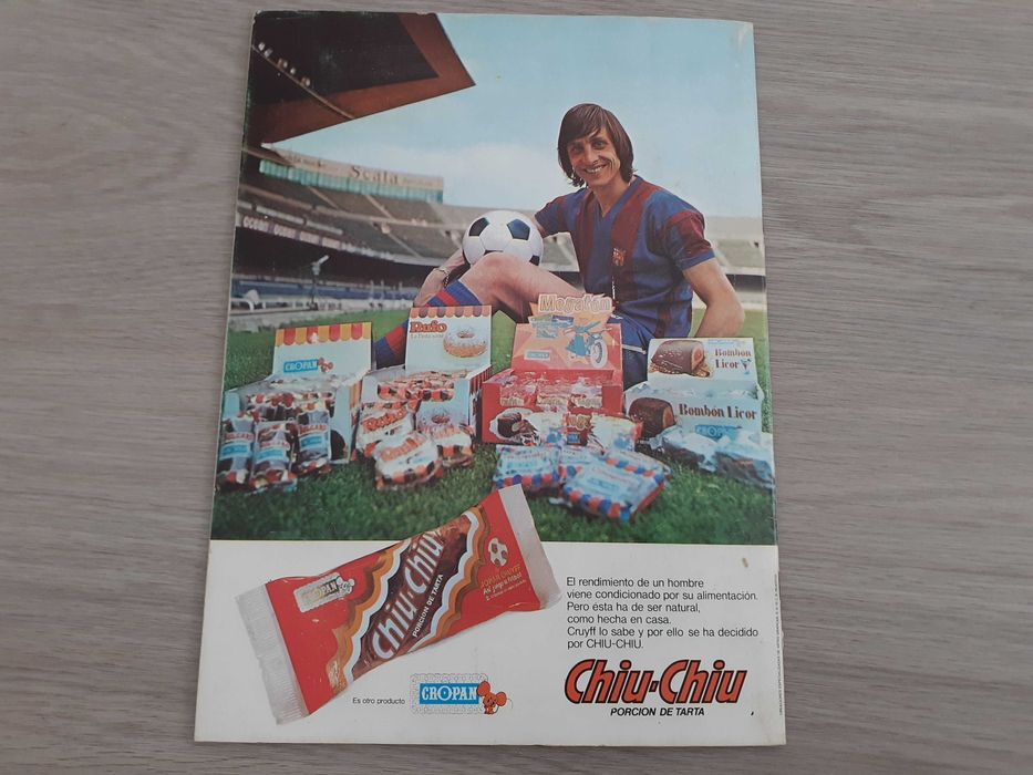 Johan Cruyff Cropan Caderneta Completa 120 Cromos + Poster
