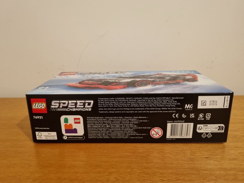 LEGO Speed Champions 76921 - Audi S1 e-tron quattro [novo]