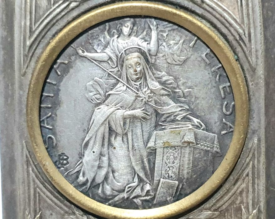 Antigas religiosas imagens NS do Rosário de Fátima e Santa Teresa