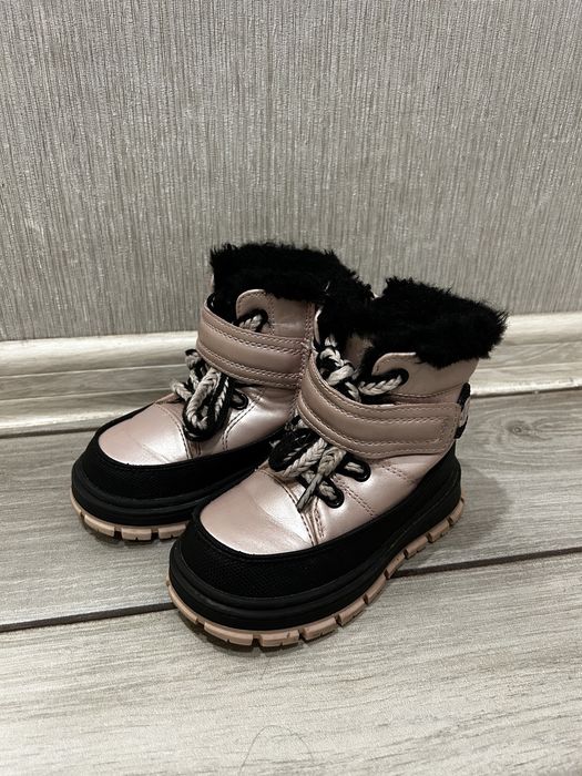 Зимові дутіки теплі 15.8 см Clibee для дівчинки