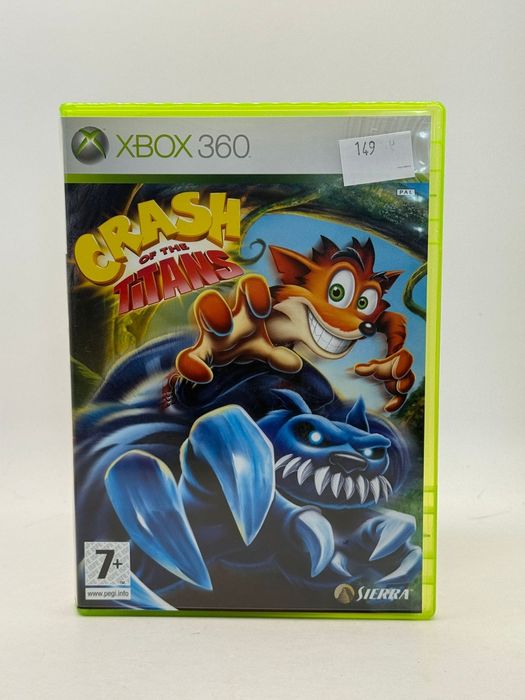 Crash of The Titans 3xA Xbox nr 0149