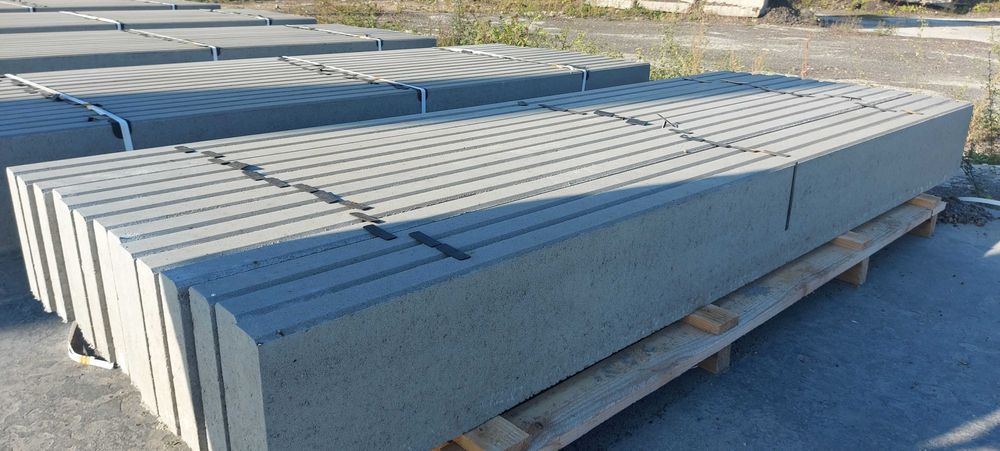 Podmurówka betonowa gładka