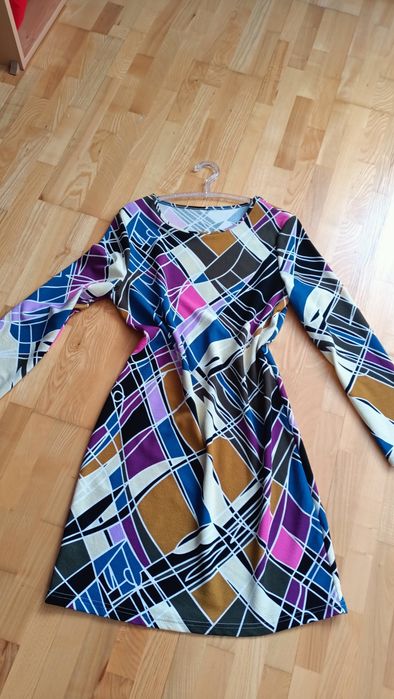 Kolorowa sukienka rozm. 44-46