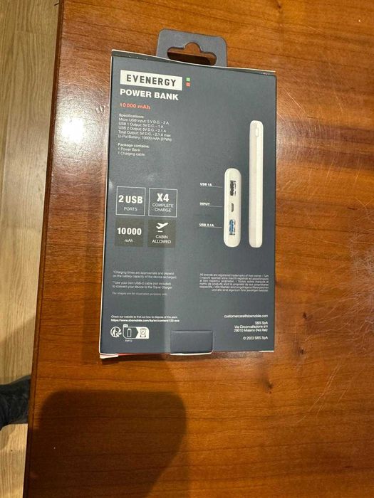 Vendo lote novo POWERBANK, SMARTWACH e Wirless Fastcharger