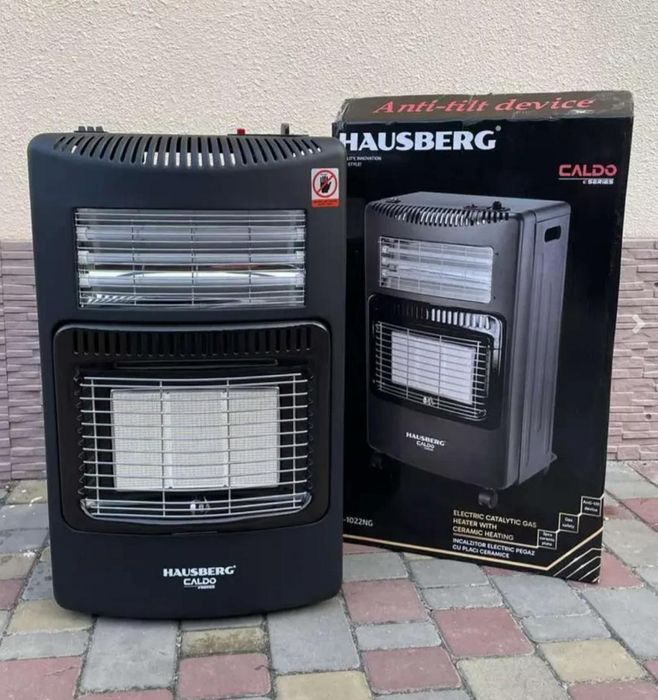 Газово-електричний обігрівач Hausberg 4,2кВт