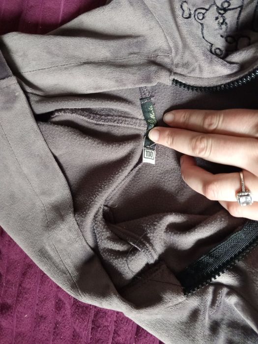 Дитячий велюровий костюм